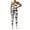 White, variant on Lenpel Workout Jumpsuits for Women Sleeveless Tie Dye Backless Slimming Yoga Romper Seamless Athletic Overalls
