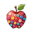 thumbnail image 6 of Yatrandify Colorful Apple Stickers Waterproof Vinyl Stickers Lovely Decorative Stickers for Laptops Notebooks DIY, 6 of 9