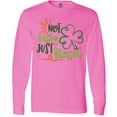 thumbnail image 3 of Inktastic St. Patrick's Day Not Lucky Just Blessed with Clover Long Sleeve T-Shirt, 3 of 5