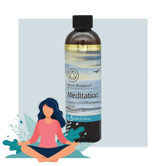 Mystic Romance Premium Home  Fragrance oil scent: MEDITATION 2FL.OZ 60ML