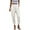 A, variant on Full-Length Cargo Pants for Women Red Leisure Weekend Women's Satin Elastic Waist Pocket Trousers Casual XL