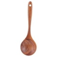 thumbnail image 4 of Fyydes Kitchen Teak Mixing Spoon Wooden Non‑Stick Cooking Spoon Stirring Spoon, 4 of 8