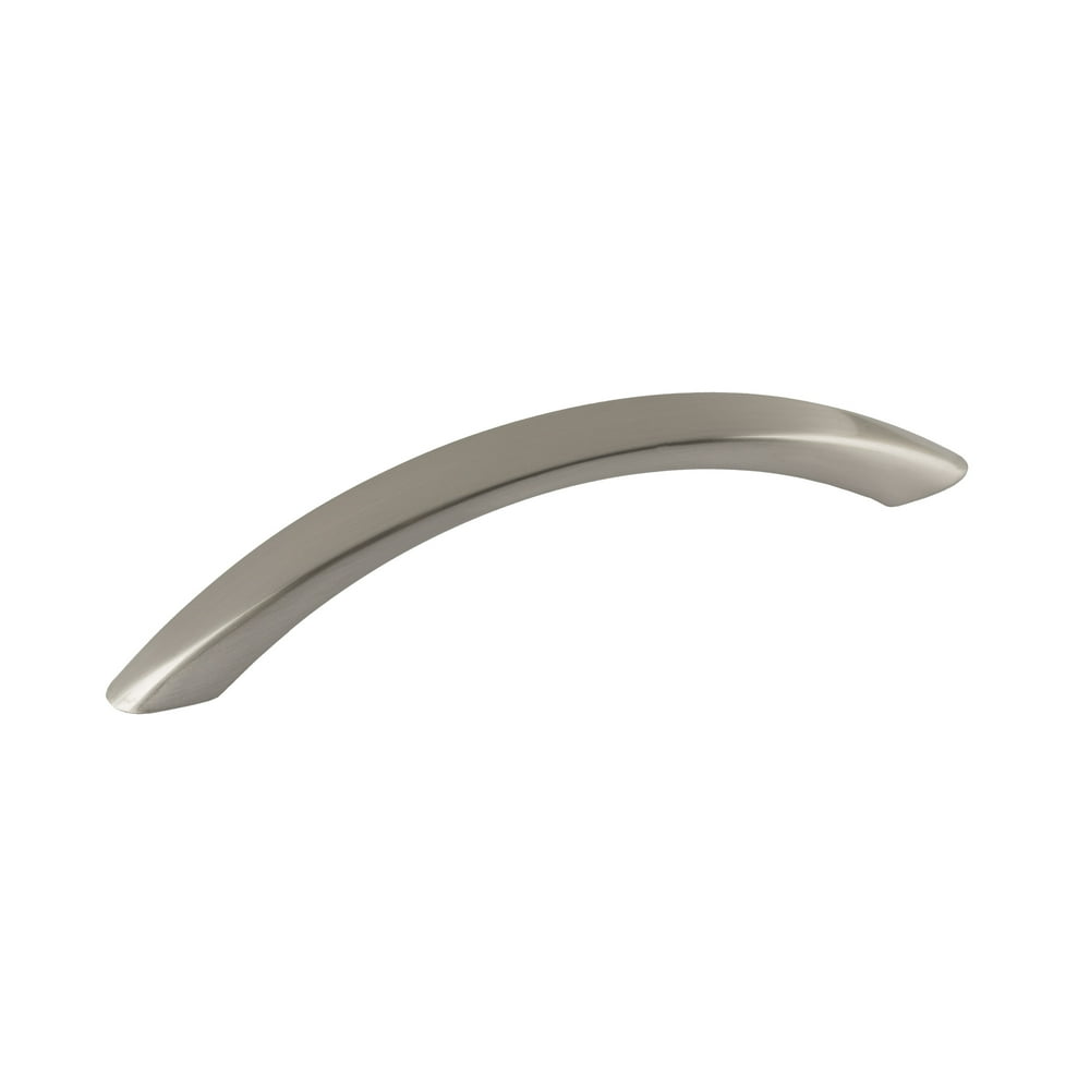 Mainstays 3" (76mm) CentertoCenter Curved Pull, Satin Nickel