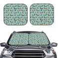 thumbnail image 2 of Fotbe winter ski Dachshund Juego de 2 Piezas de Parasoles para Parabrisas | Bloqueador Solar para Auto | Accesorios Plegables para Protección Solar Interior-Medium, 2 of 6