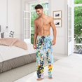 thumbnail image 6 of FORMRS Mens Pajama Pants with Pockets Soft Cotton Sleepwear Lounge Bottoms, Sizes S-2XL, Colorful Leaves, 6 of 7