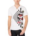 thumbnail image 1 of Camiseta gráfica de calavera para hombre de INC, blanca, extragrande, 1 of 1