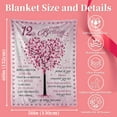 thumbnail image 2 of Gifts for 12 Year Old Girl, 12 Year Old Girl Birthday Gifts Ideas from Parents Grandparents Sister Friends, 12th Birthday Decorations Blanket for Girl(60"x80"), 2 of 6