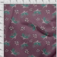 thumbnail image 4 of oneOone Cotton Flex Dark Teal Green Fabric Floral Dress Material Fabric Print Fabric By The Yard 40 Inch Wide-5672, 4 of 4