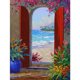 thumbnail image 1 of Cuadros Decorativos Kits de pintura de diamantes DIY, taladro redondo completo, manualidades de paisaje, regalo de decoración del hogar Ehuebsd Nuevos Originales, 1 of 5