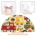 thumbnail image 6 of Kll 48" Christmas Tree Skirt Vehicles Xmas Tree Skirts Mat For New Year Xmas Holiday Party Indoor Outdoor Home Decoration, 6 of 9