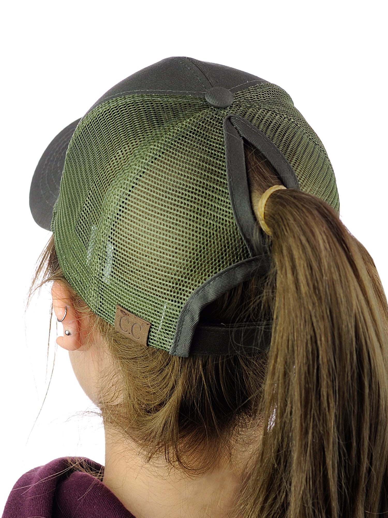 ponytail baseball cap