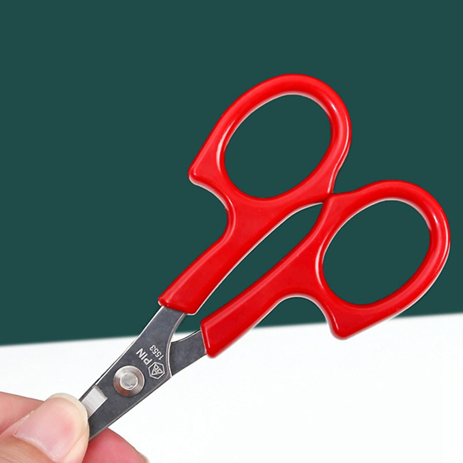 S SERENABLE 6Pcs Embroidery Scissors Set Curved Tip Sharp Sewing Shears for Needlework Stitch Applique Household Tailor