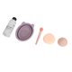 thumbnail image 5 of Solución De Limpieza De Brochas De Maquillaje, Herramientas De Limpieza De Brochas De Maquillaje Multifuncionales De Silicona Plegables 5 Piezas Con Soplo De Polvo Para Uso Diario, 5 of 7