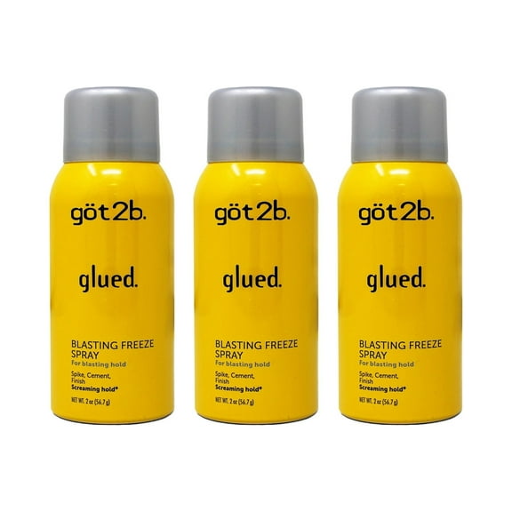 Got2b Glued Blasting Freeze Hairspray, 2 Ounce - Pack of 3