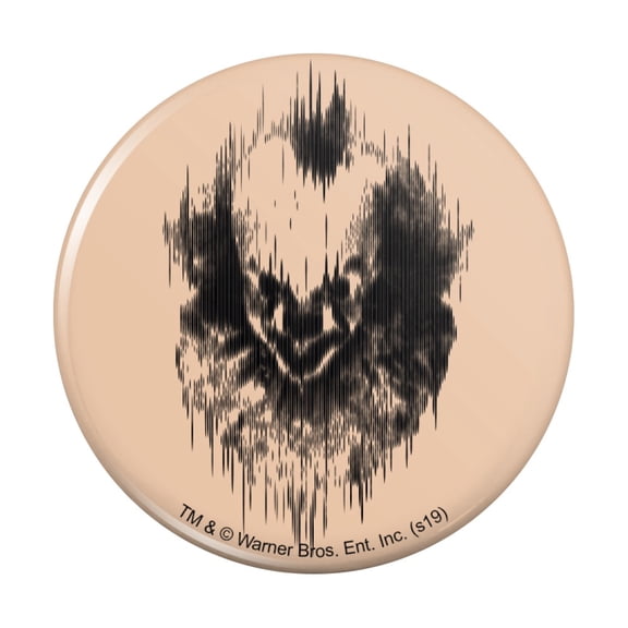 IT: Chapter 2 Pennywise Lines Pinback Button Pin