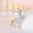 thumbnail image 4 of Xihbxyly Anillo de Circonita Cúbica, Diseño de Aleación Ajustable, Elegante Función de Giro, Ajuste Cómodo, Regalo Significativo para Cualquier Ocasión, Perfecto para Hombres y Mujeres, Declaración d, 4 of 4