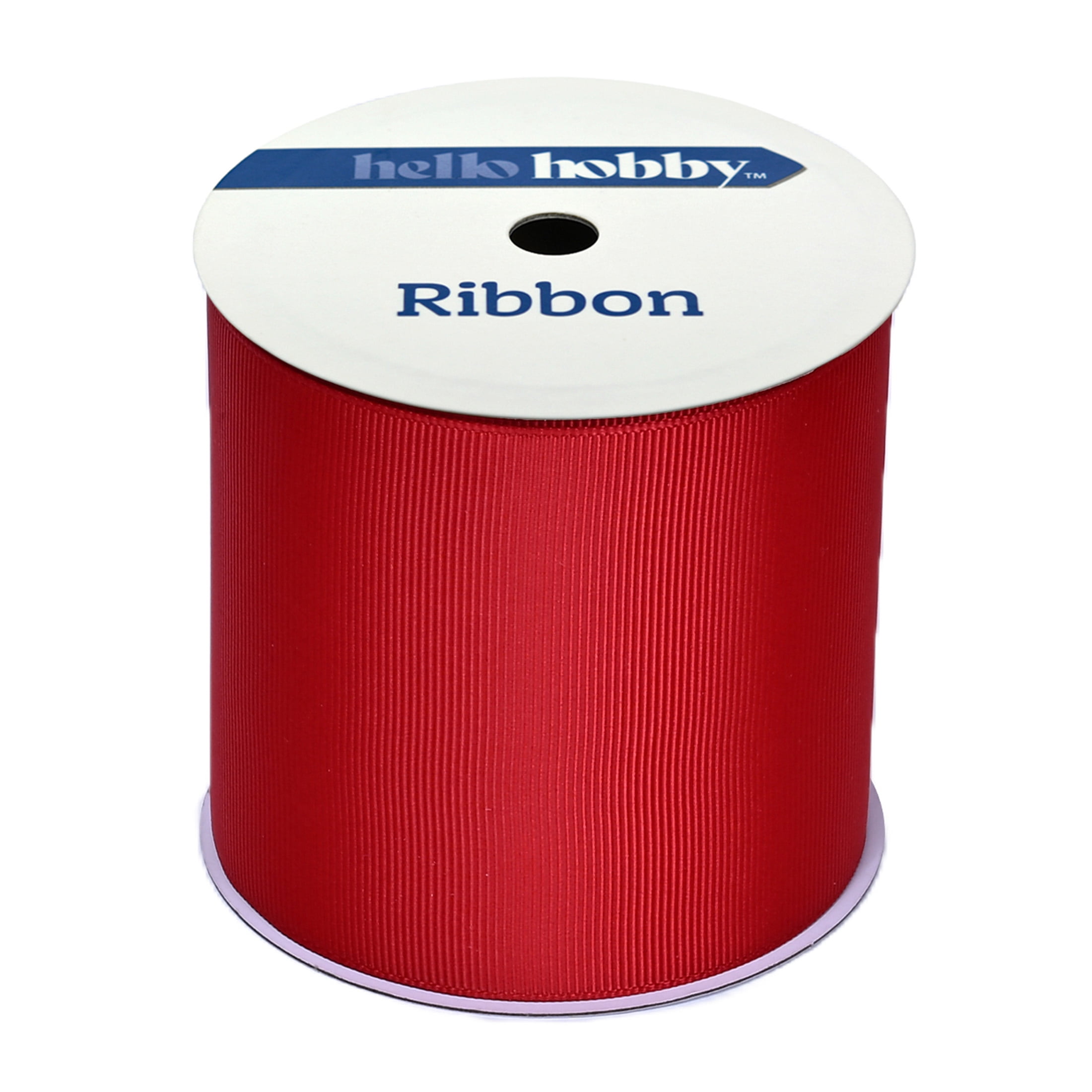 Gwen Studios 3" Red Grosgrain Ribbon, 3 Yards