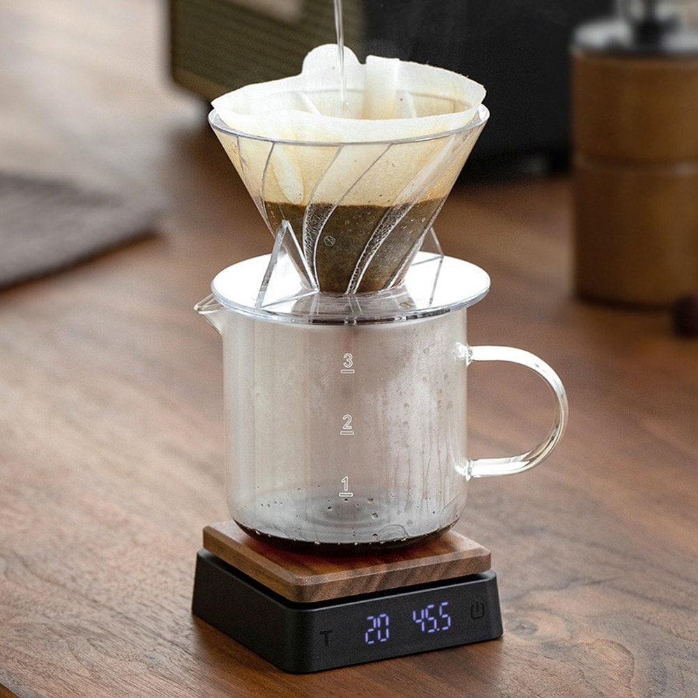 Hand-brewed Coffee Scale Digital Coffee Scale Baking Chronometer Scale Measuring Scale Food Electronic Scale for Cafe Kitchen