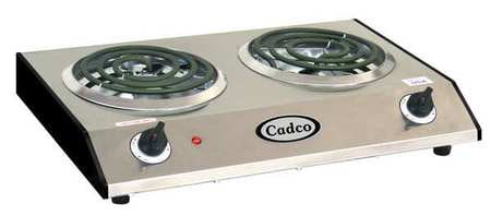 Double Hot Plate,1650 Watts CADCO BRC-D1N