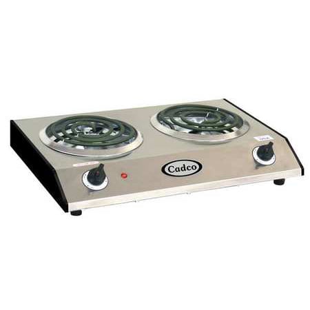 Double Hot Plate,1650 Watts CADCO BRC-D1N - Walmart.com