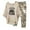 Khaki 2 pieces sets, variant on Womens Lounge Set Holiday Usmixi Womens Christmas 2 Piece Outfits Fashion Christmas Tree Print Plus Size Half Sleeve Pullover and Camouflage Pant Sets Cotton Linen Homewear Set Up to 65% off