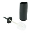 thumbnail image 5 of 3X Toilet Brushes and Holders Toilet Bowl Brush with Holder Black for Bathrooms Modern Design Toilet Brush with Lid, 5 of 8