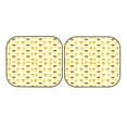 thumbnail image 7 of Balery 2 Piece Cute Yellow Duck Car Windshield Sun Shade|Foldable Front Windshield Shade for Car Front Window for Most Sedans SUV Truck-Small, 7 of 7