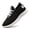 White, variant on Men's Knitted Breathable Lightweight Spring And Summer Comfy Casual Shoes For Traveling Jogging,