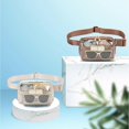thumbnail image 3 of Clear Belt Bag Fanny Pack for Women Men with Adjustable Strap,Crossbody Clear Waist Bag Pouch for Hiking Running, 3 of 5