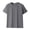 Dark Gray, variant on Men’s Bamboo Viscose Cotton Blend Undershirt Ultra Soft T-Shirts Breathable Moisture Wicking Stretch Cooling Tee Big and Tall Size S-4XL Black