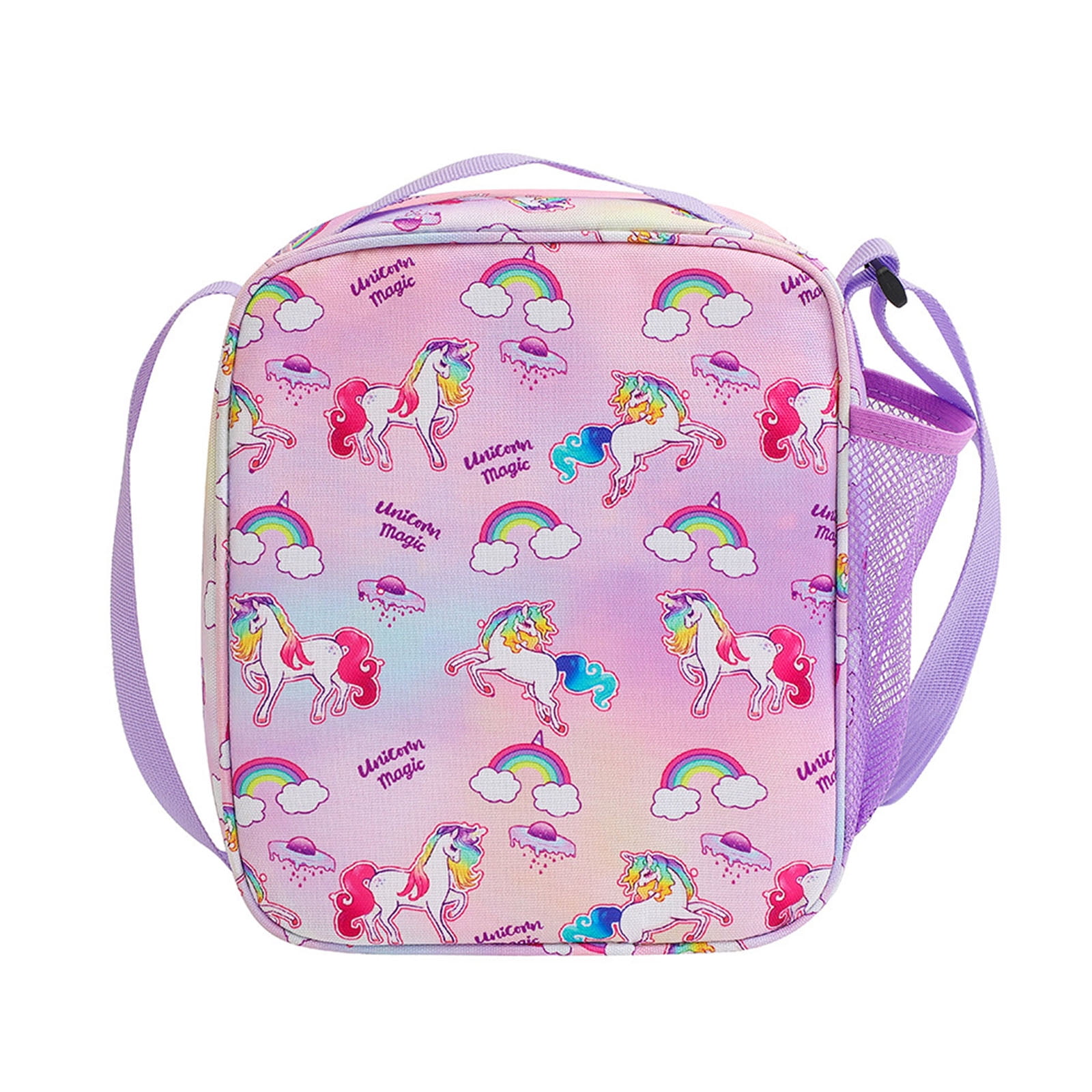 JOY2B Kids Lunch Bag - Insulated Unicorn Lunch Bag Kids with Water Bottle  Holder - Reusable Snack Ba…See more JOY2B Kids Lunch Bag - Insulated  Unicorn