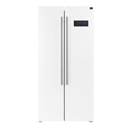 Forno Salerno Espresso 33-inch Side-by-Side 15.6 Cu.Ft. White Refrigerator