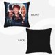 thumbnail image 3 of Funda de almohada decorativa de lino Hocus Pocus, funda de cojín cuadrada, funda de almohada para sofá, dormitorio, sofá, almohada decorativa de lino, 3 of 8