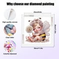 thumbnail image 2 of Bee Angel Diamond Art Painting Kit, 2 of 7