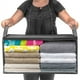 thumbnail image 5 of 4PCS Organizador para Edredón Armario Caja Portátil Plegable Contenedores Apilables para Ropa Mantas Caja No Tejida de Almacenamiento Caja de Recogida-Gris, 5 of 5