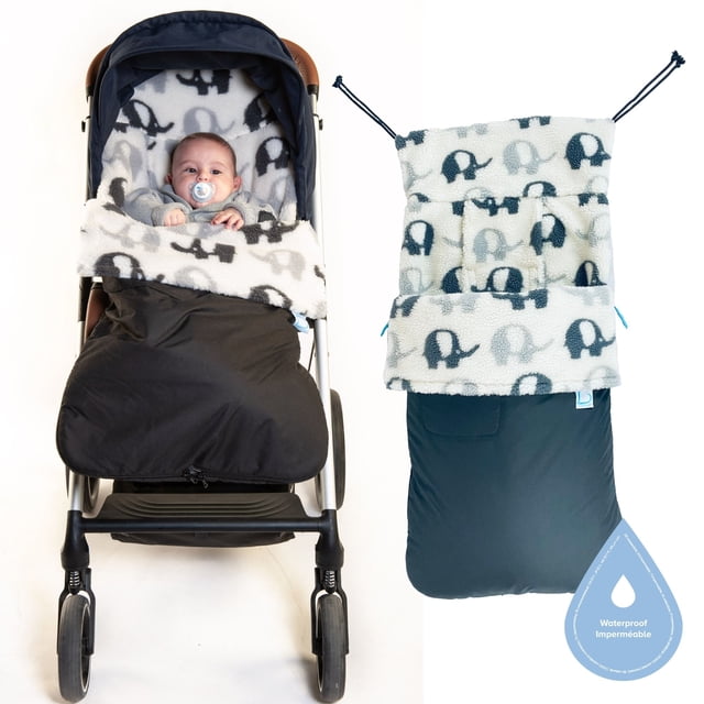Buggysnuggle Chancelière de Poussette pour Nouveau-Né Imperméable Explorer