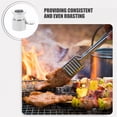 thumbnail image 3 of BESTYASH 5 Pcs Poêle à Rôtir Verticale pour Friteuse à Air Chaud Four Fer Argent Amateurs de Barbecue, 3 of 8