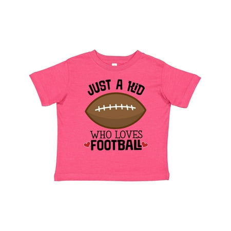 

Inktastic Football Funny for Kids Boys or Girls Toddler T-Shirt