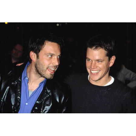 Ben Affleck And Matt Damon At Premiere Of Project Greenlight Ny 11272001 By Cj Contino