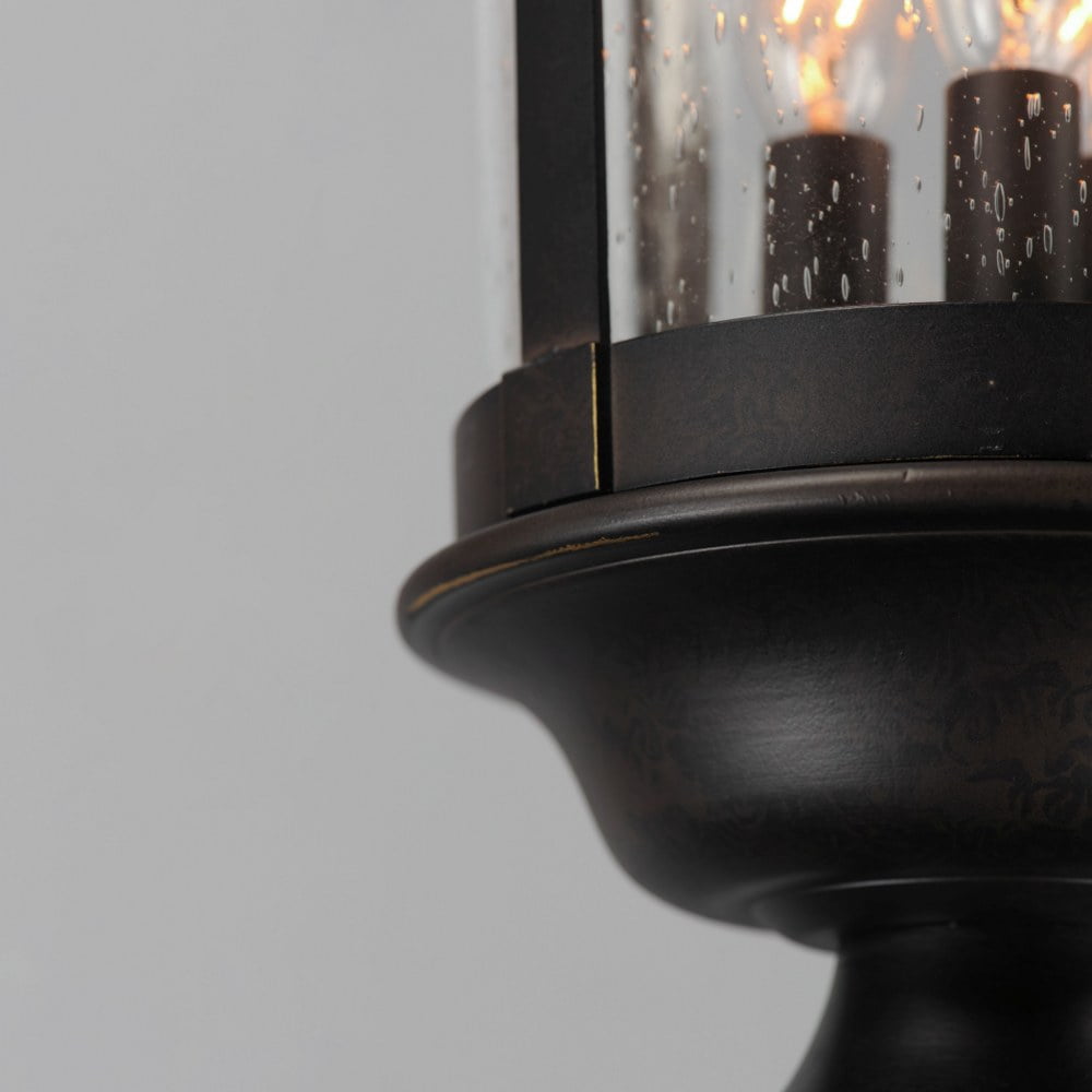 Maxim Dover DC Three Light 21-Inch Outdoor Post Light - Bronze - 3021CDBZ