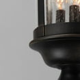 thumbnail image 2 of Maxim Dover DC Three Light 21-Inch Outdoor Post Light - Bronze - 3021CDBZ, 2 of 2