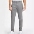 thumbnail image 2 of Mrmaere Men’s Slim Straight Leg Casual Pants Long Leg Smooth Fabric Classic Fit Wear for Daily Activities Semi-Formal Occasions Gray XXL, 2 of 6