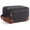 Dark Grey-Large, variant on Large Black Canvas Travel Toiletry Bag
