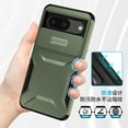 thumbnail image 4 of for Google Pixel 7 Pro Case: Dual Layer Protective Heavy Duty Camera Lens Slide Cover Shockproof Rugged - Military Protection Bumper Tough Grip Phone Case For Google Pixel 7 Pro,Darkgreen, 4 of 7