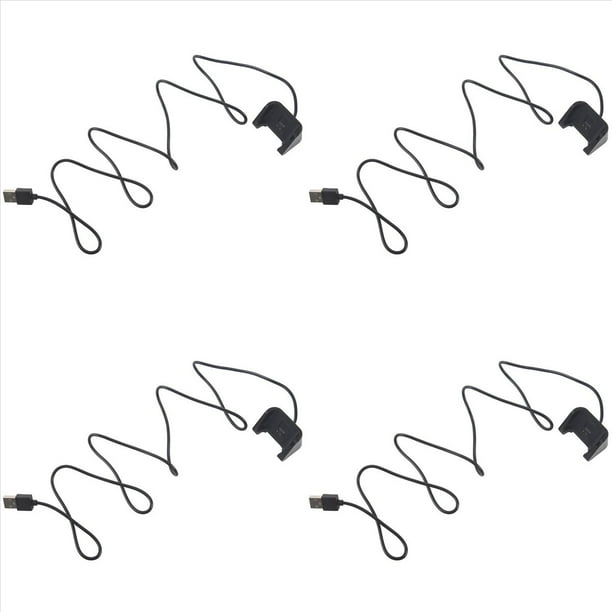 4X Carga USB Cable Cuna Cargador de Muelle para Huami Reloj Inteligente Edición Juvenil Banda Inteligente Cargadores