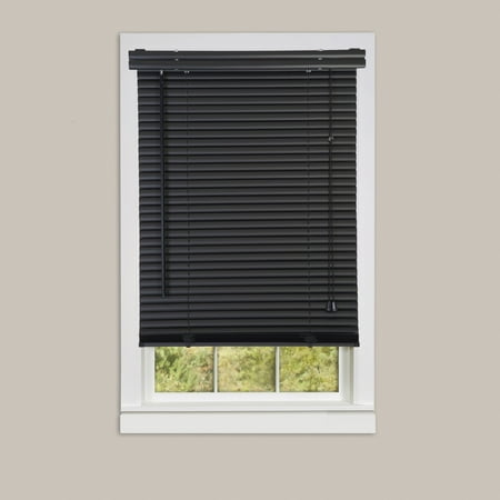 Serenity Home 1 In Vinyl Window Mini Blind With 2 Valance Vinyl Window Mini Blind With 2 In Valance