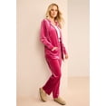 thumbnail image 2 of Roaman's Women's Plus Size Velour Hoodie And Jogger Set, 2 of 4