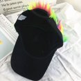 thumbnail image 5 of SHAR 1 Baseball Cap Outdoor Sports Cap Hip Hop Hat - Black + Multi, 5 of 5