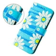 thumbnail image 4 of TECH CIRCLE for Google Pixel 9 Pro XL Case (6.8", 2024 Release), Cute Cartoon Flip Wallet Case with Wrist Strap, Built-in Card/Cash Slots, PU Leather Protective Slim Fold Stand Case, Blue Daisy, 4 of 10