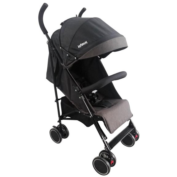 Carriola Infanti Buggy Con Barra Gris